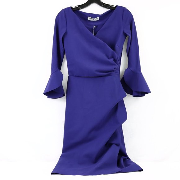 chiara boni blue dress Florien Dress